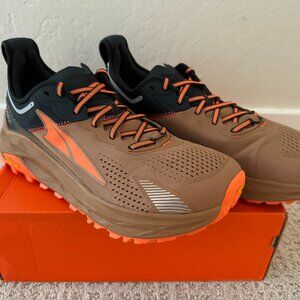 *NEW* Altra Men's OLYMPUS 5 Trail Running Shoes SZ 12.5 Brown / Orange